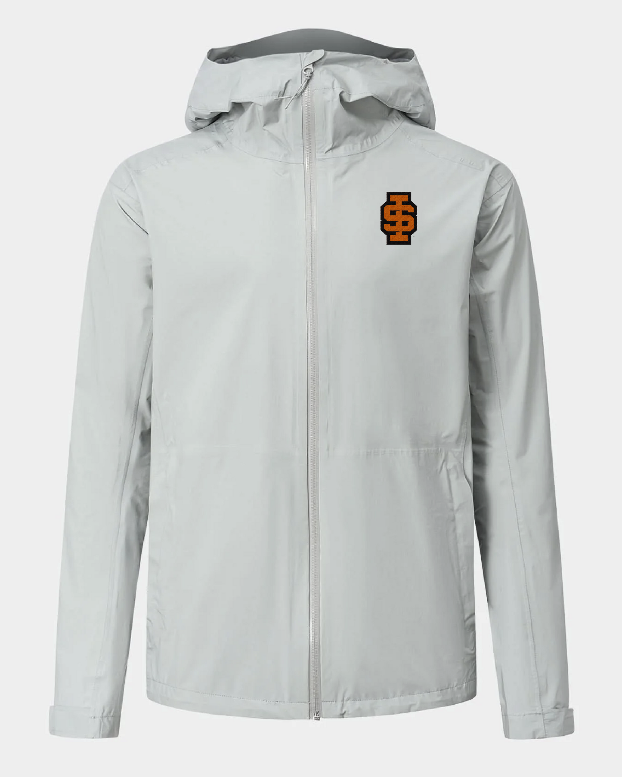 Idaho State Voyage Rain Jacket Light Grey