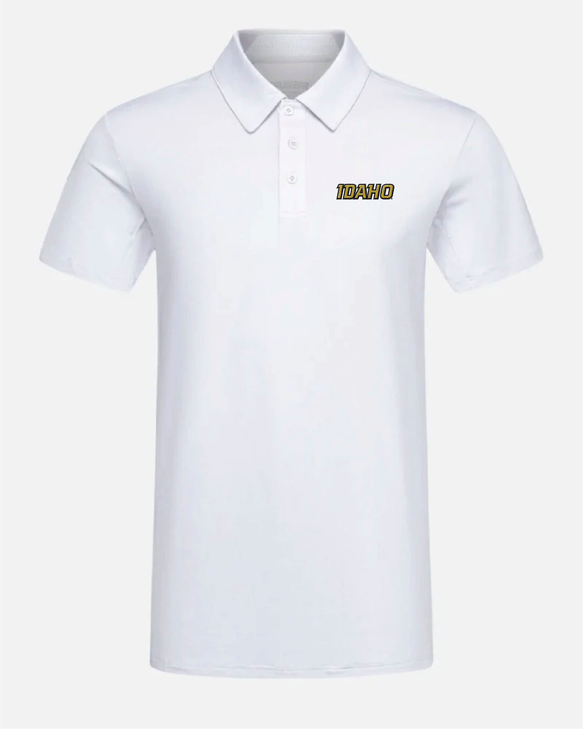 University of Idaho Crest 2.0 Light Grey Polo