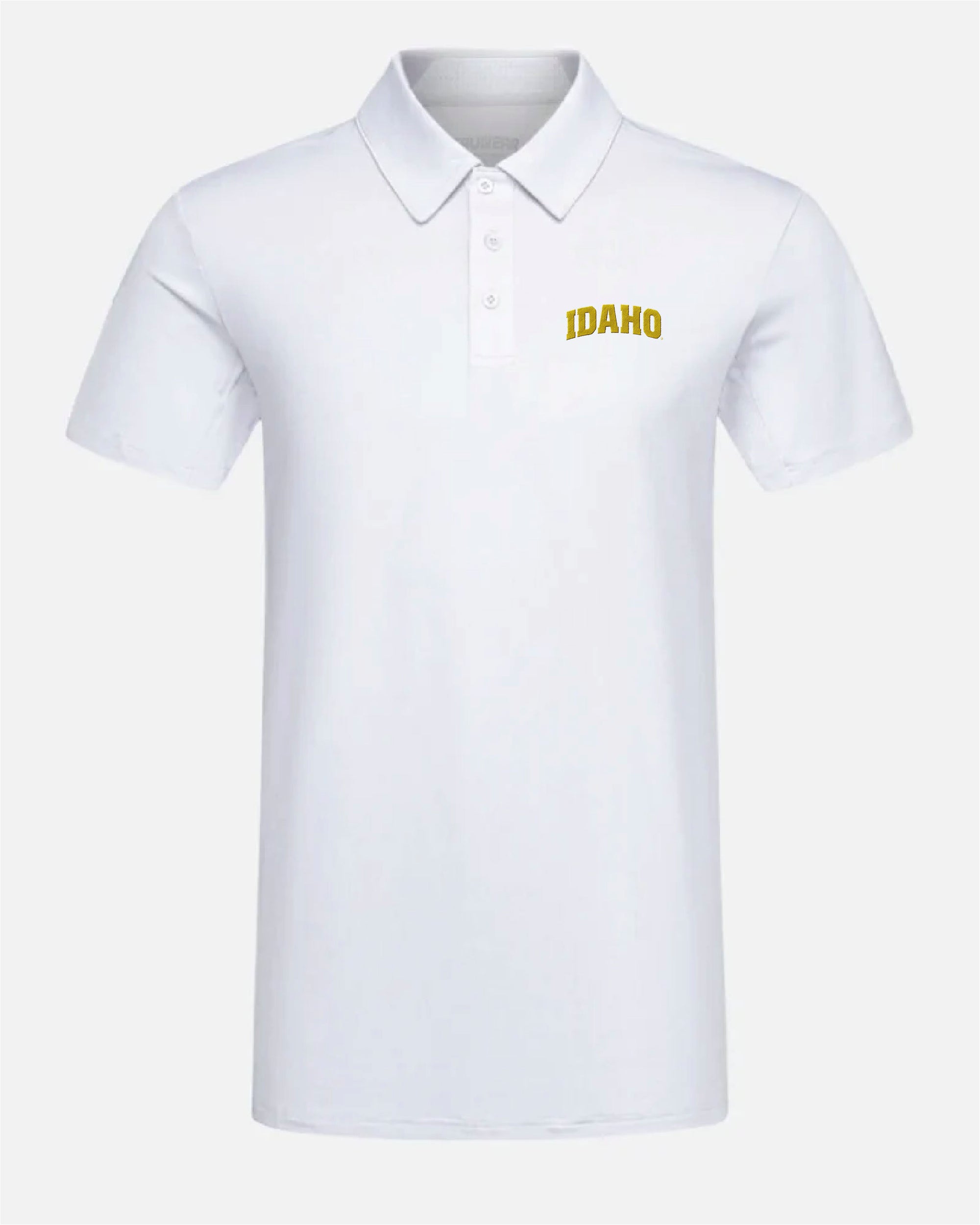 University of Idaho Crest 2.0 Light Grey Polo