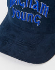 BYU Fade Hat Navy Corduroy Brigham Young