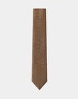 Multi-Dot Tie Brown