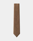 Multi-Dot Tie Brown - Brown