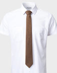 Multi-Dot Tie Brown - Brown