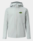 North Dakota State Voyage Rain Jacket Light Grey