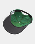 North Texas Green &n Black Cord Brim Fade Hat