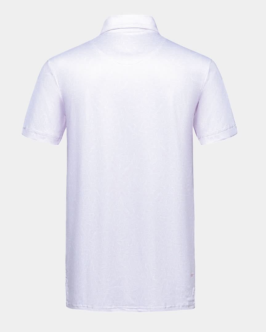 Elevation Palm Polo Light Coral