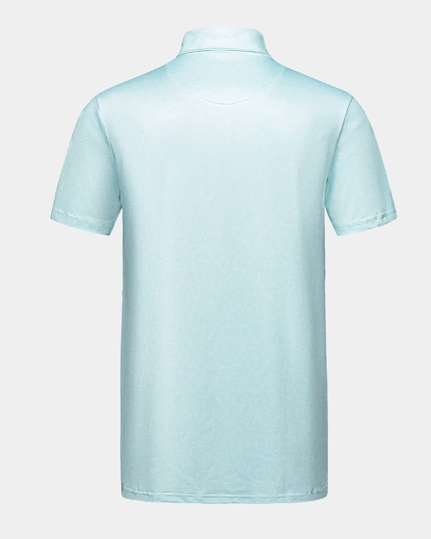 Elevation Palm Polo Sea Glass