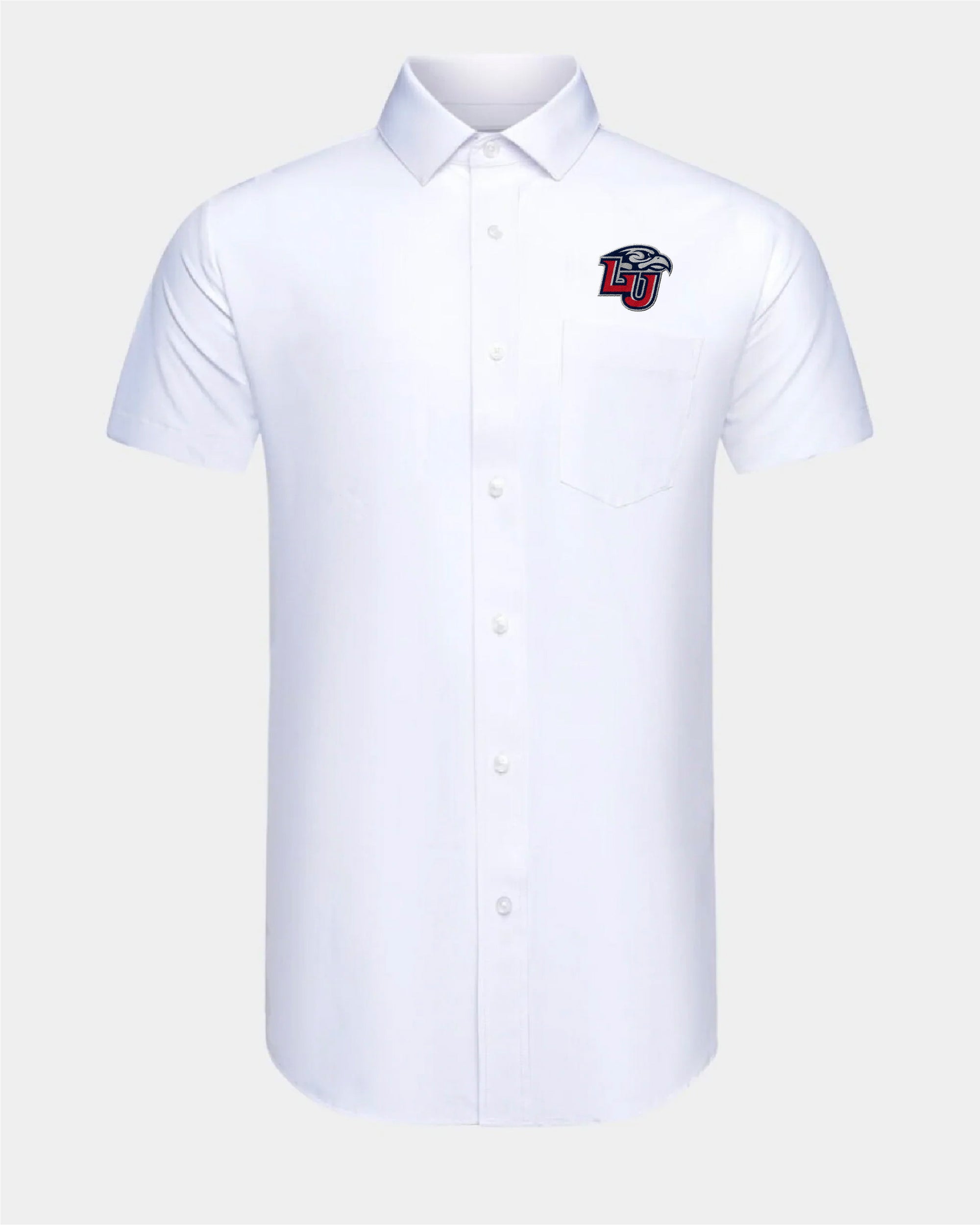 Liberty Phenom Classic White Short Sleeve Dress Shirt