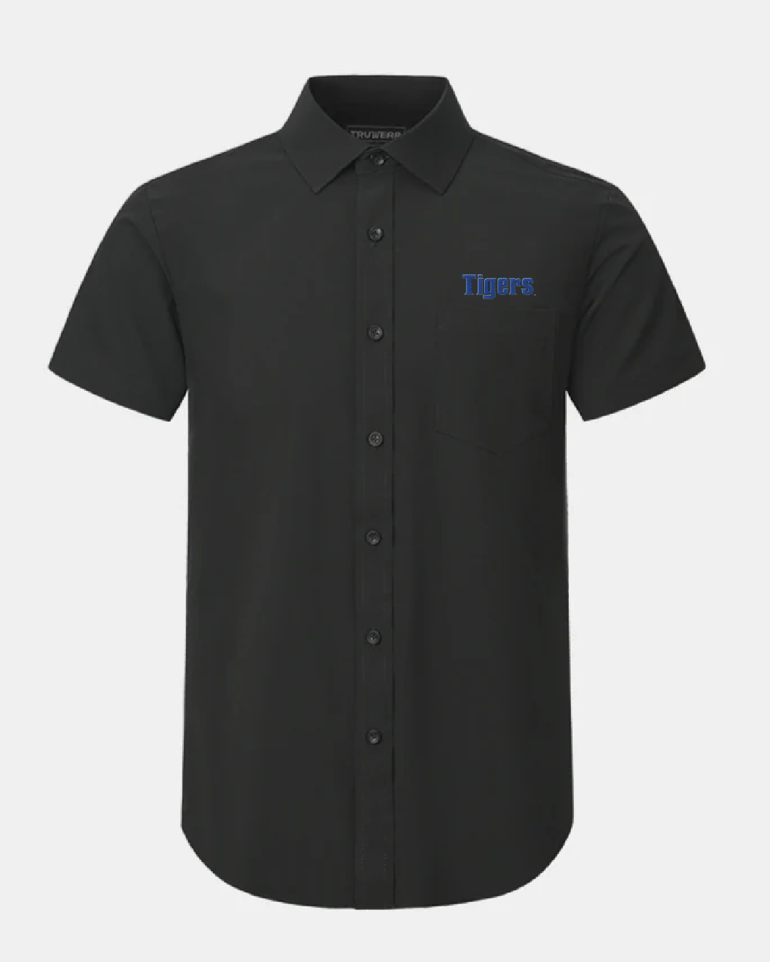 Memphis University Phenom Classic Black Short Sleeve Dress Shirt
