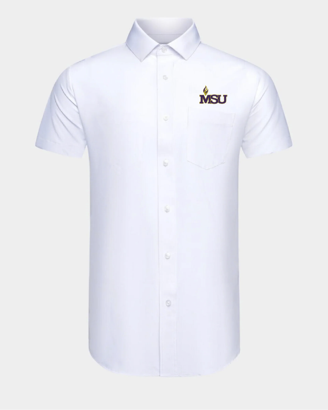 Minnesota State Phenom Classic White Short Sleeve Dress Shirt