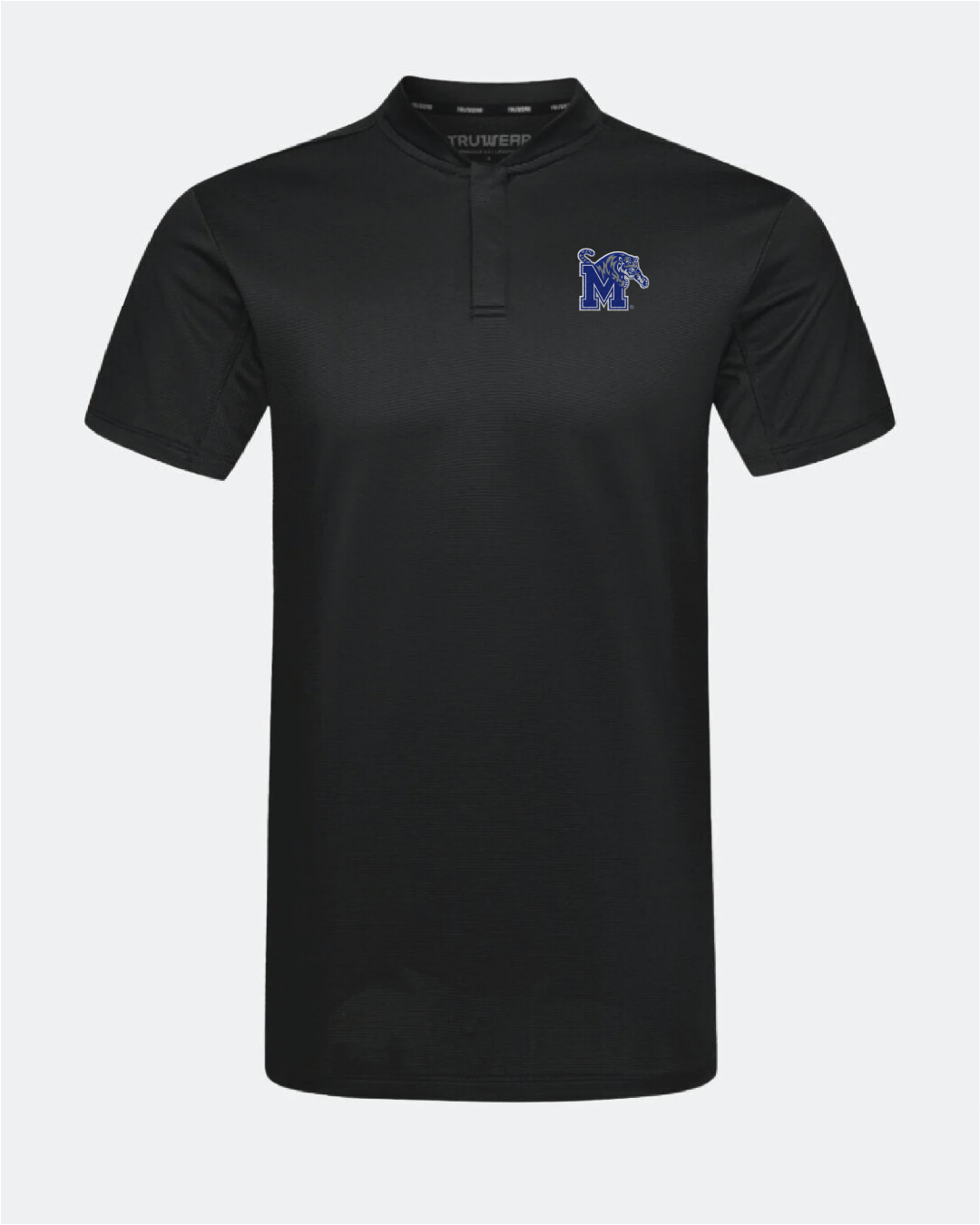 Memphis University Pinnacle 2.0 Black Polo