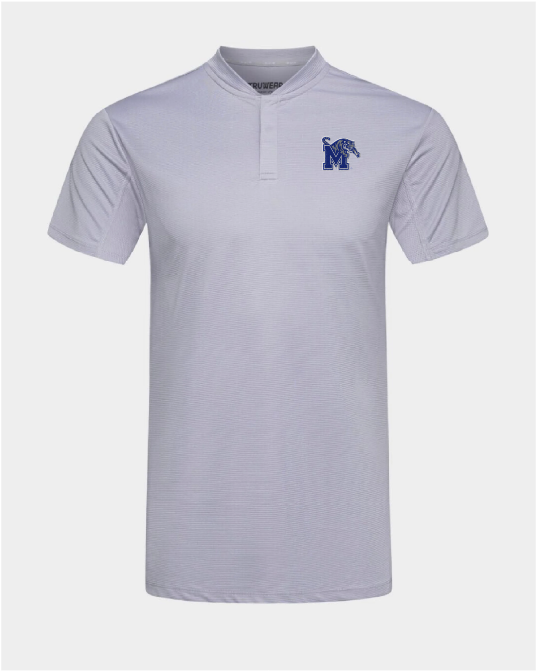 Memphis University Pinnacle Light Grey Polo 2.0