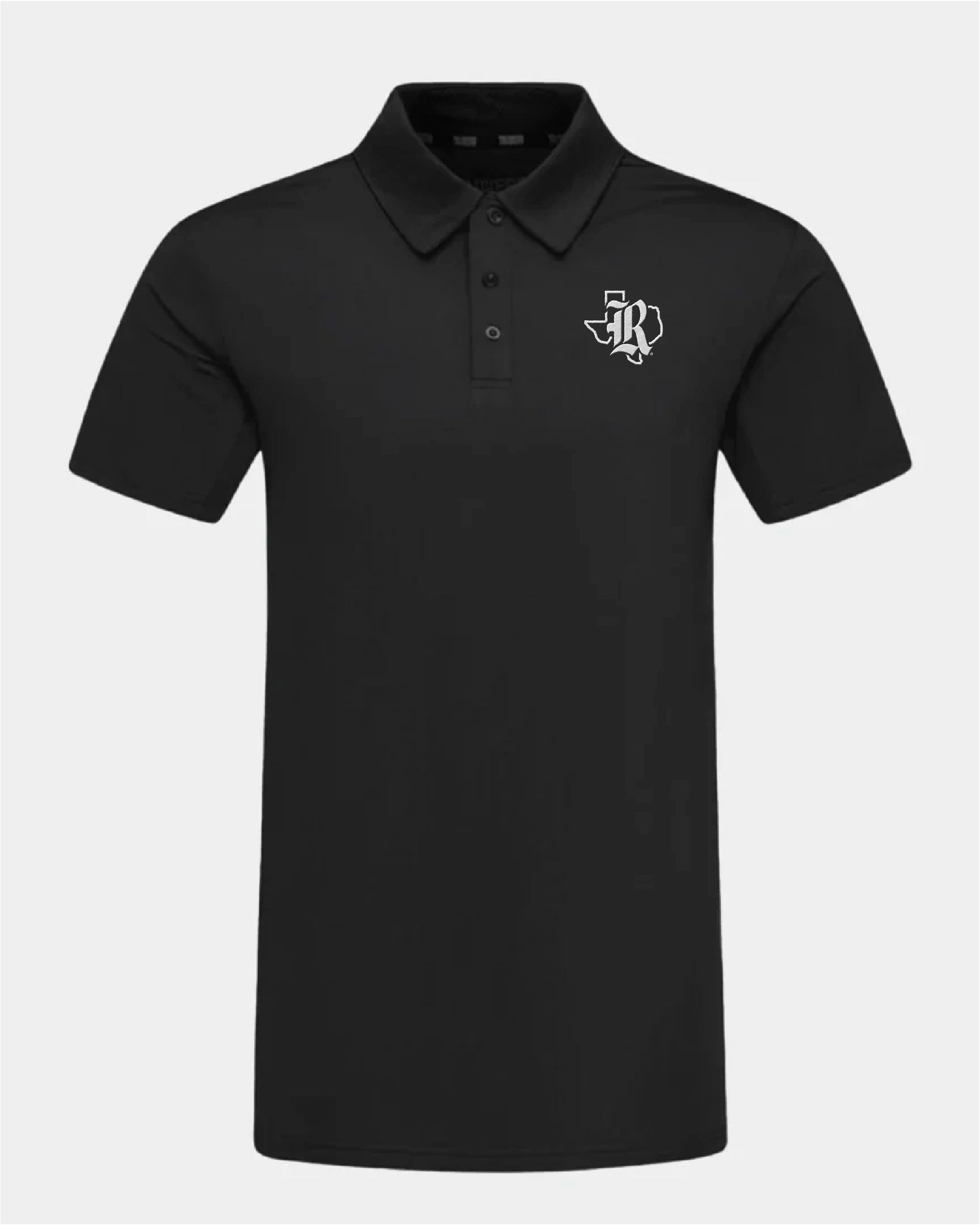 Rice Crest 2.0 Black Polo