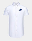 Rice Phenom Classic White Short Sleeve Dress Shirt