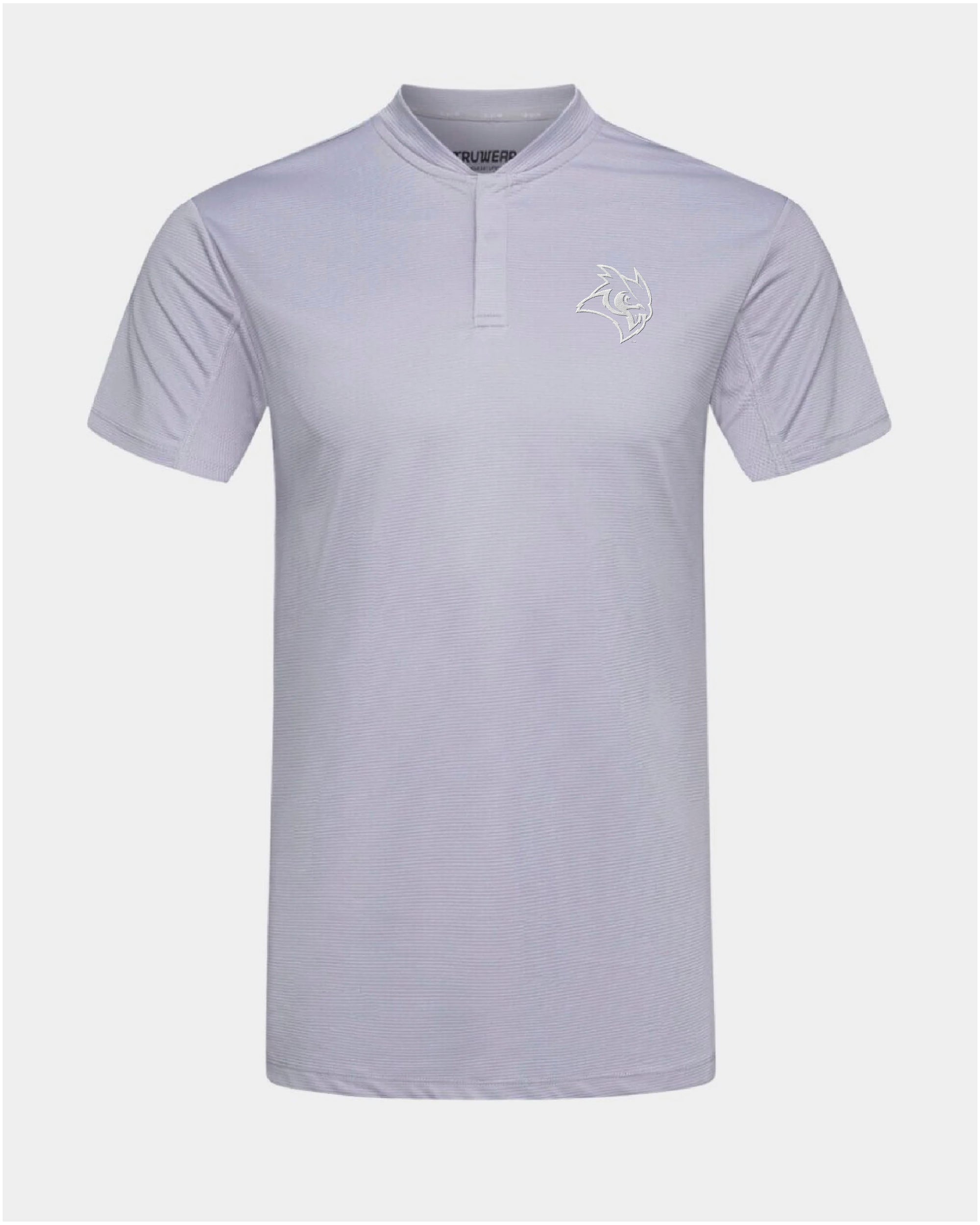Rice Pinnacle Light Grey Polo 2.0