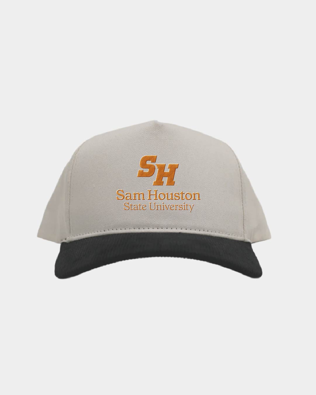 Sam Houston Cream Black Cord Brim Fade Hat
