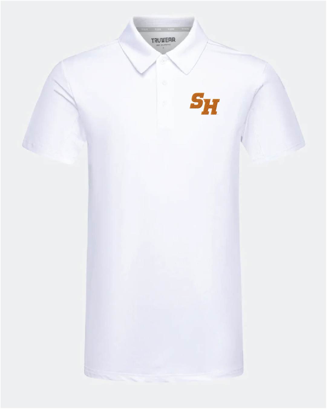 Sam Houston Crest 2.0 White Polo