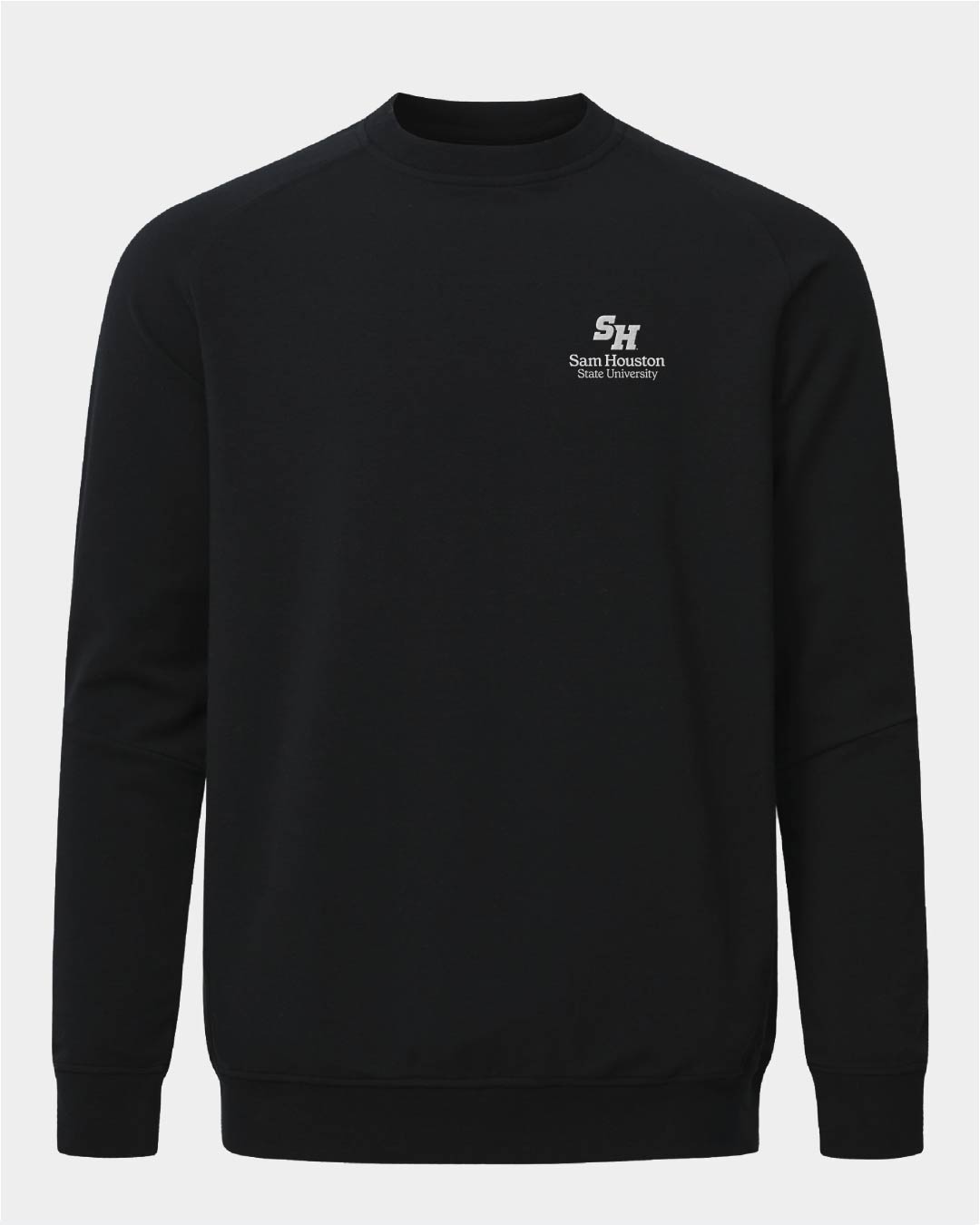 Sam Houston Meridian Black Crewneck