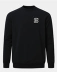 Sam Houston Meridian Black Crewneck
