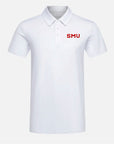 SMU Crest 2.0 Light Grey Polo