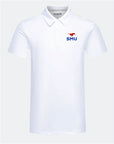 SMU Crest 2.0 White Polo