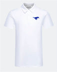 SMU Crest 2.0 White Polo