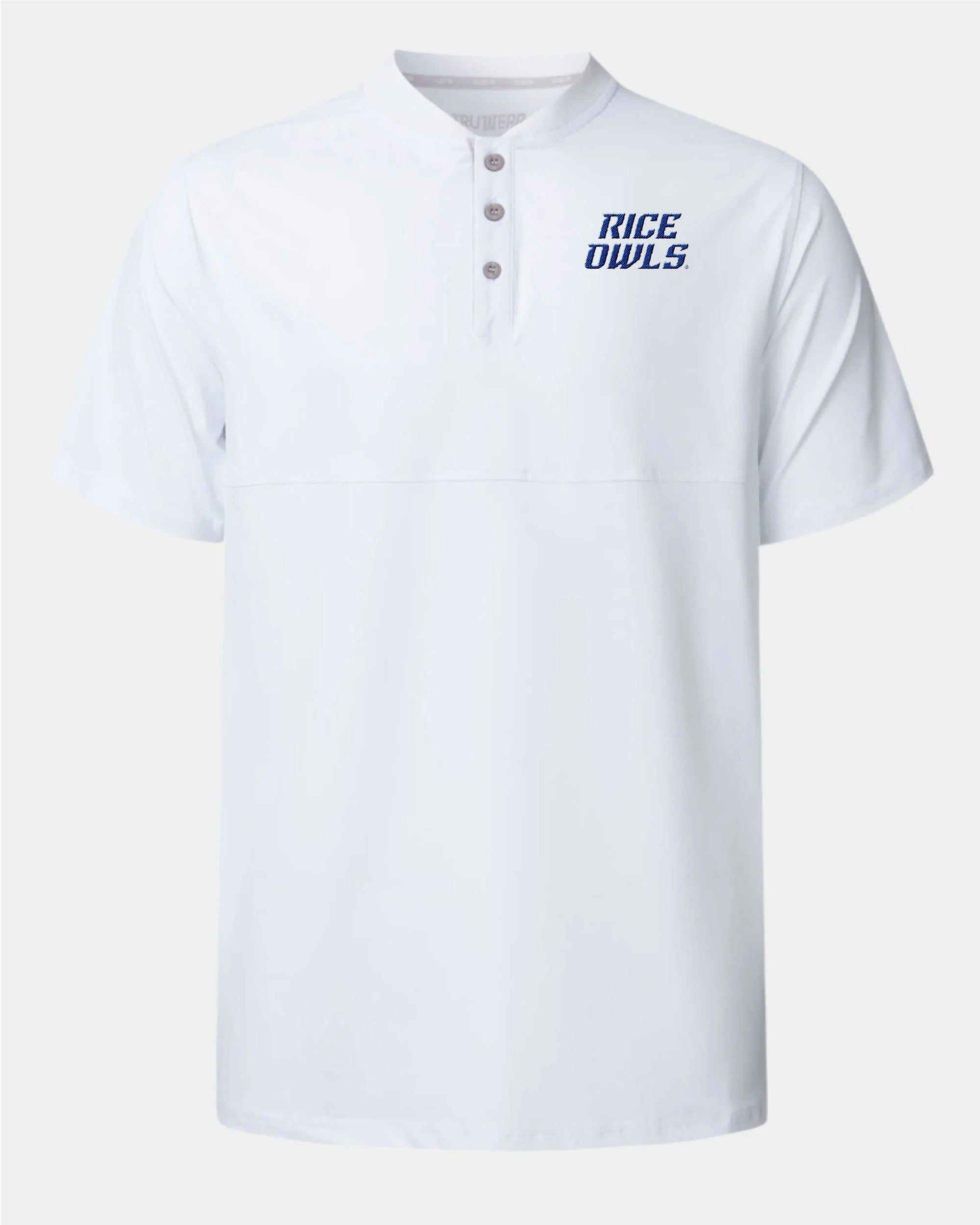 Rice Crown Blade Polo White