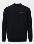 SDSU Meridian Black Crewneck