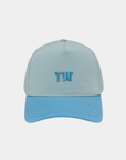 Limited Edition Aqua and Powder Blue Eagle Hat