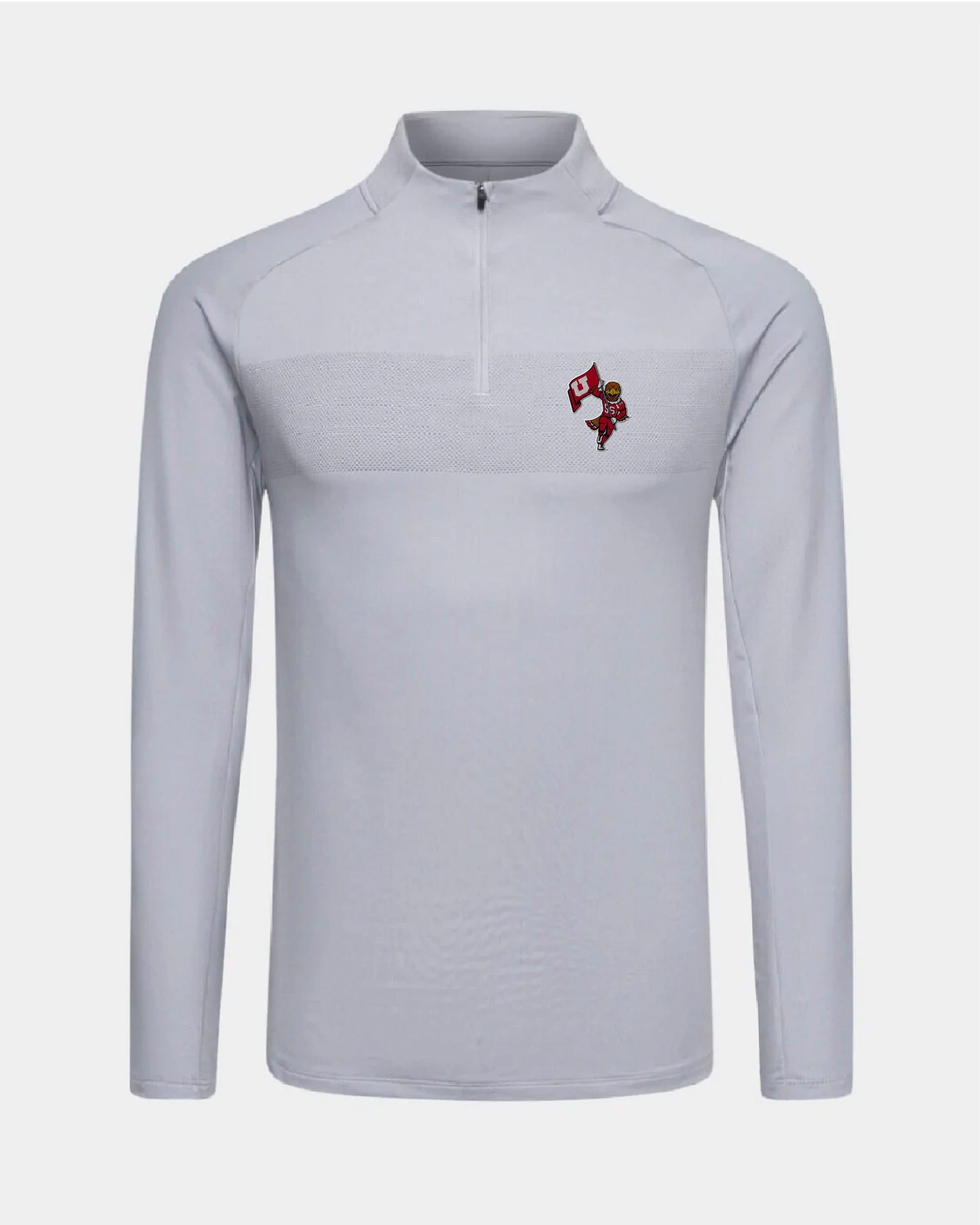 UofU Apex 2.0 Grey Pullover
