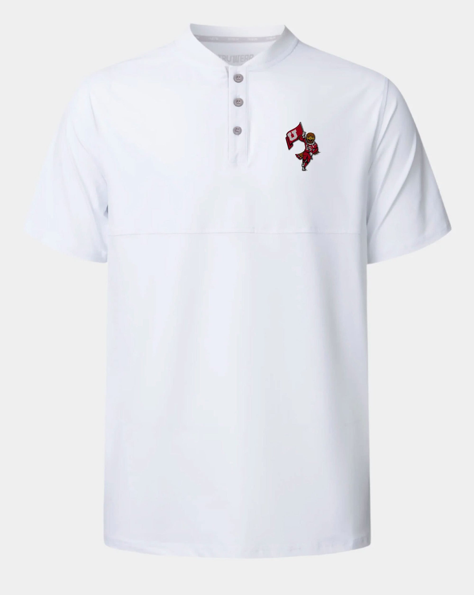 UofU Crown Blade Polo White