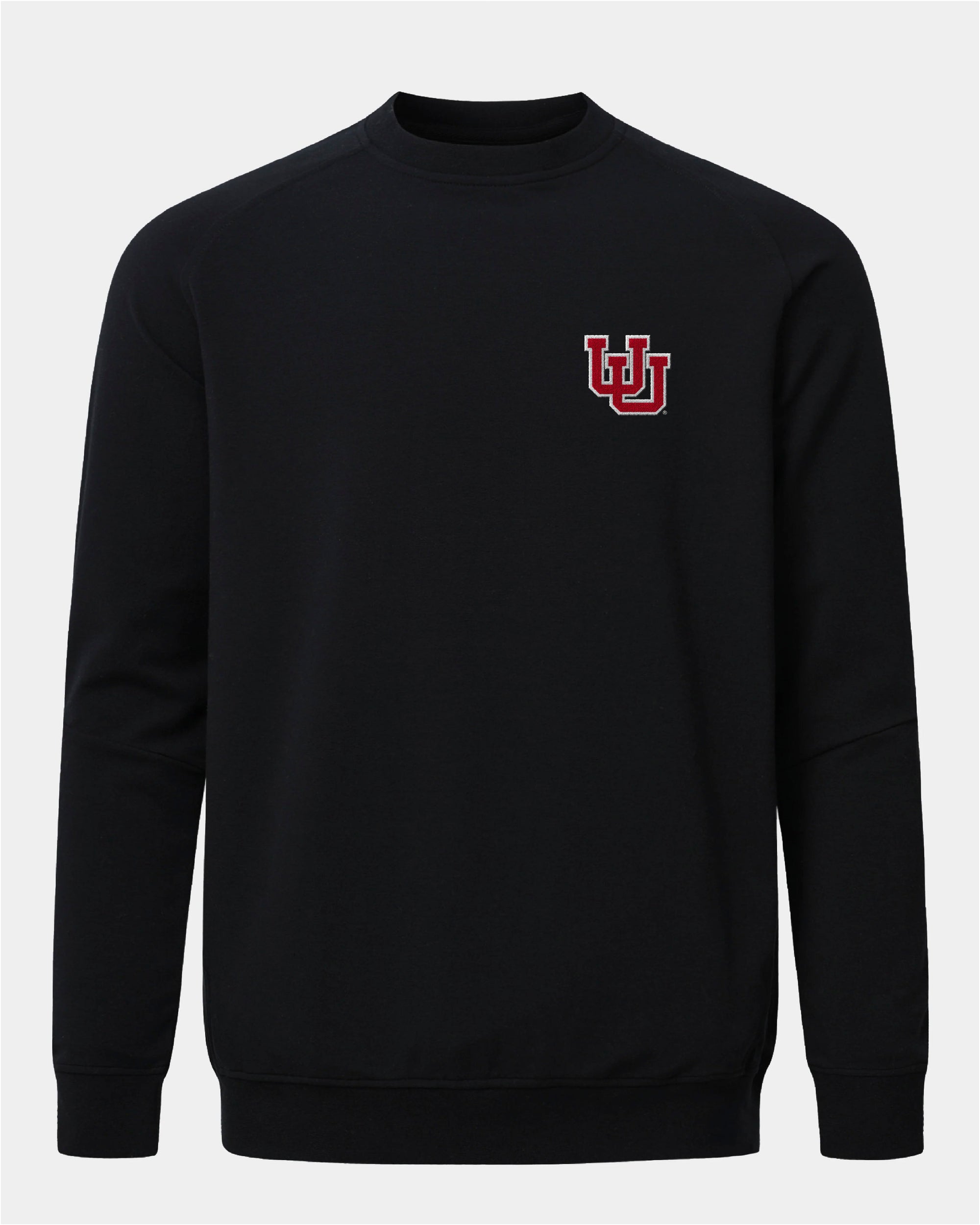 UofU Meridian Black Crewneck