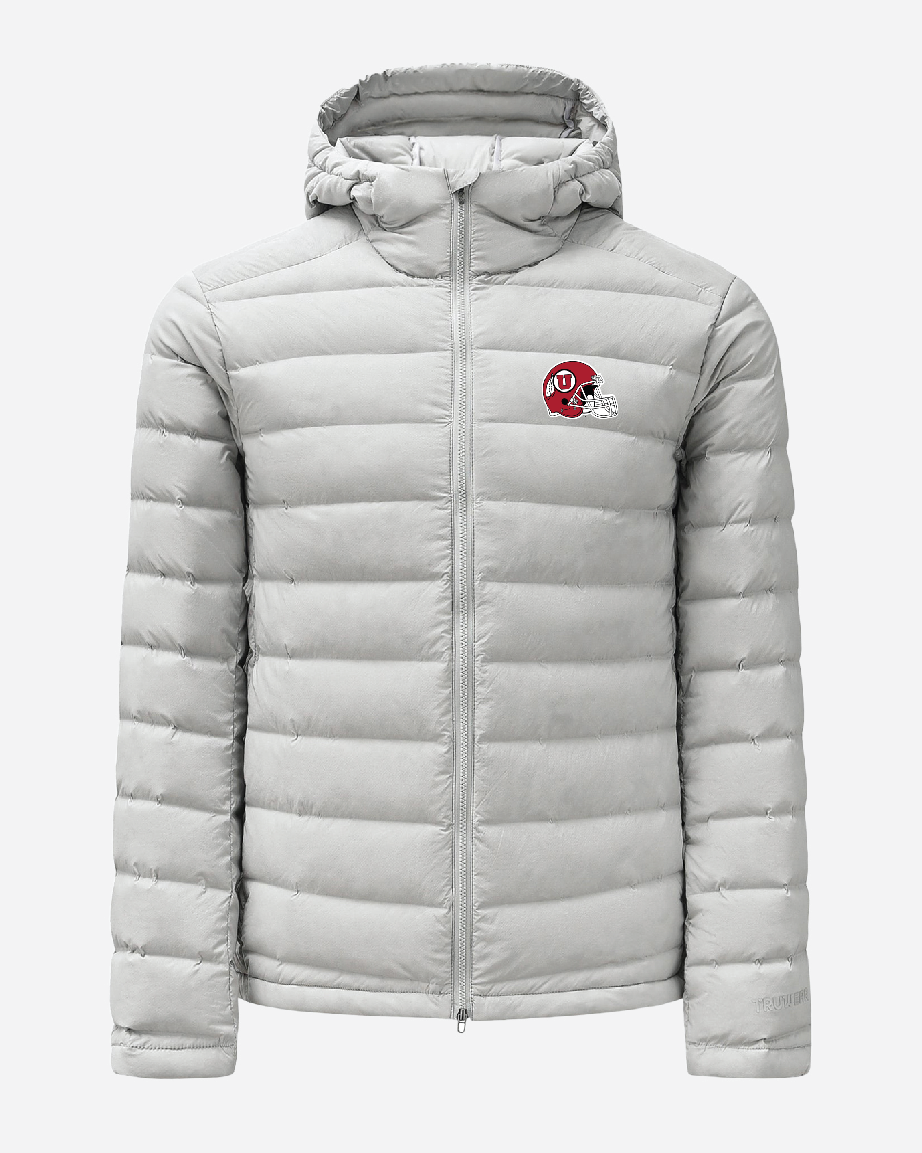 UofU Quest Down Jacket Light Grey