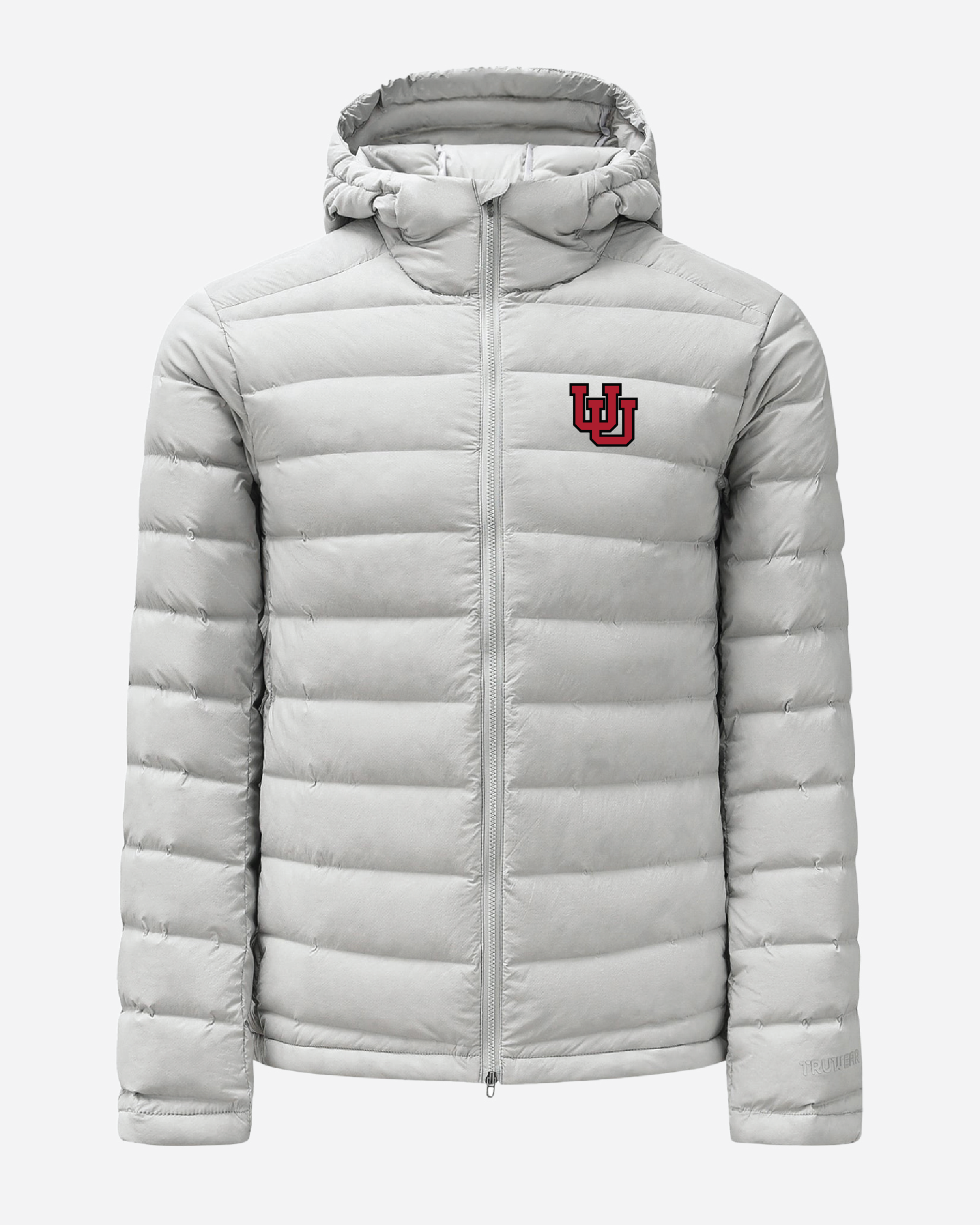 UofU Quest Down Jacket Light Grey