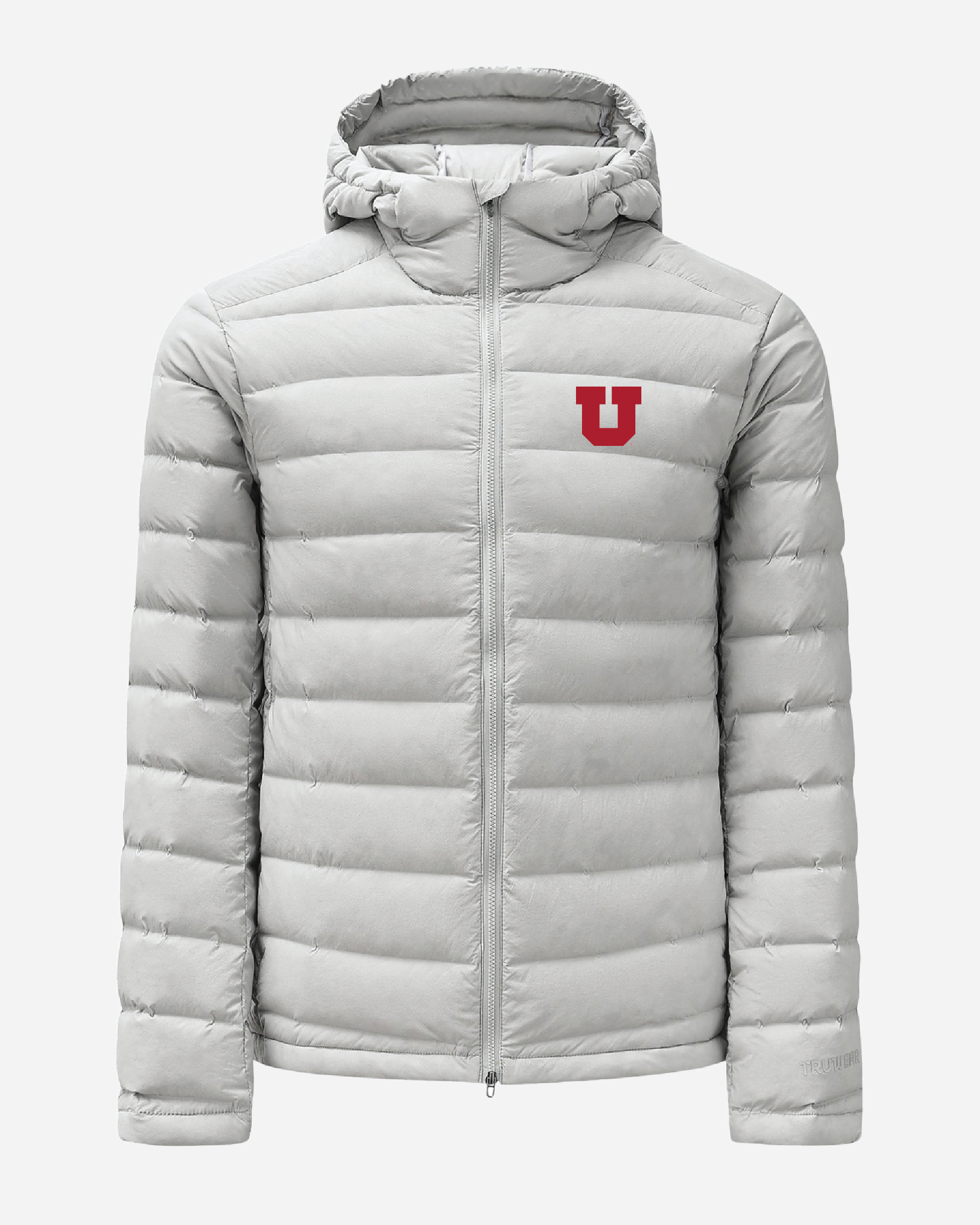 UofU Quest Down Jacket Light Grey