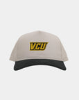 VCU Cream Black Cord Brim Fade Hat