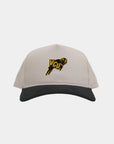 VCU Cream Black Cord Brim Fade Hat