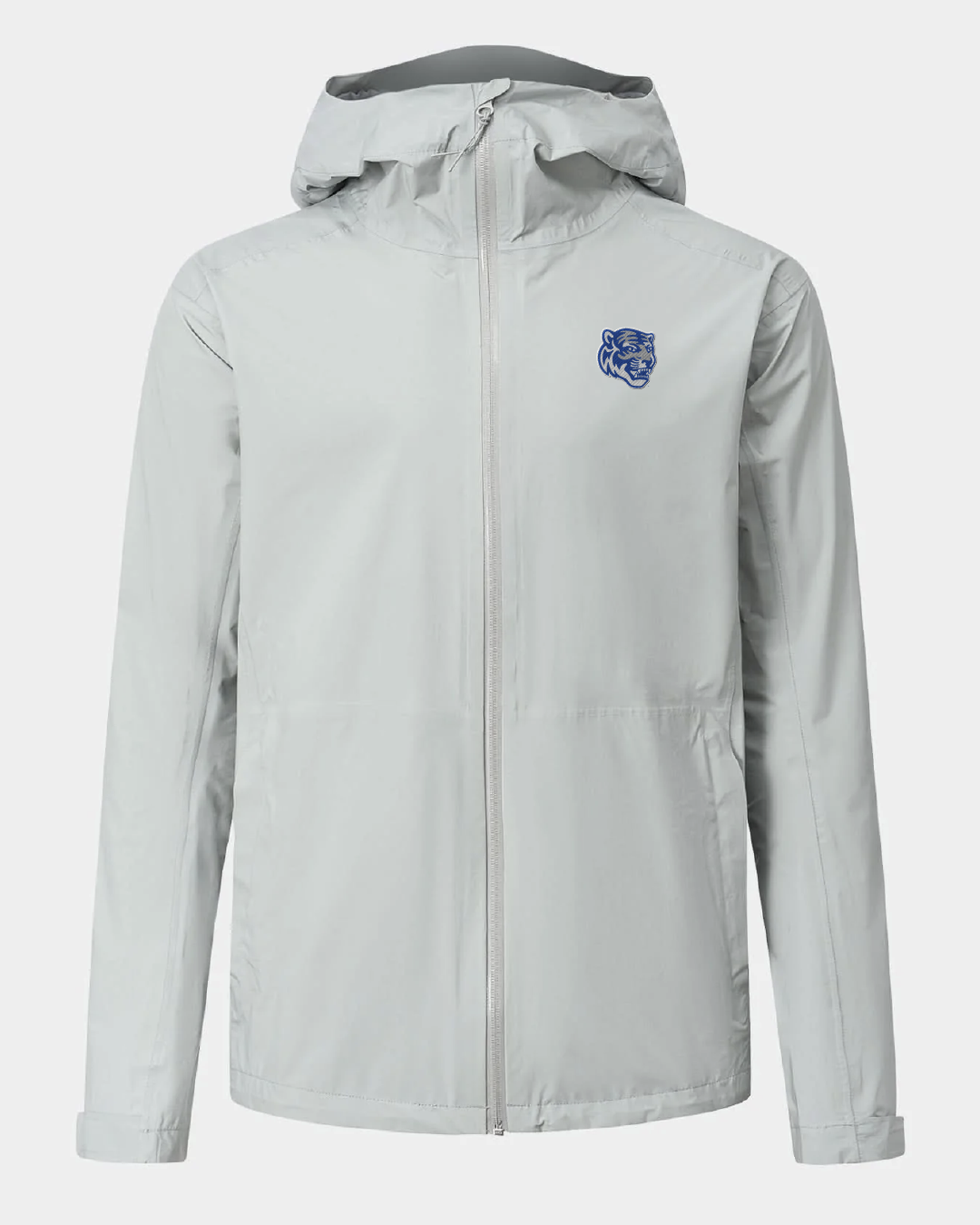 Memphis University Voyage Rain Jacket Light Grey