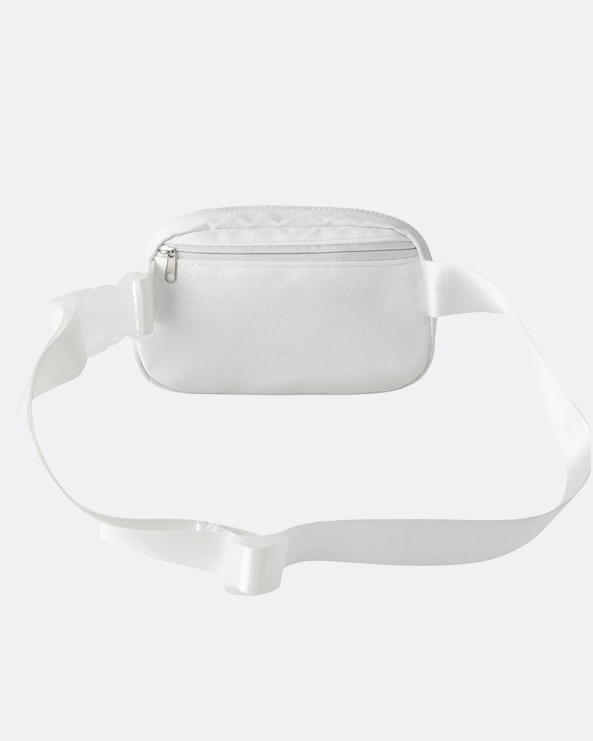 BYU Static White Crossbody