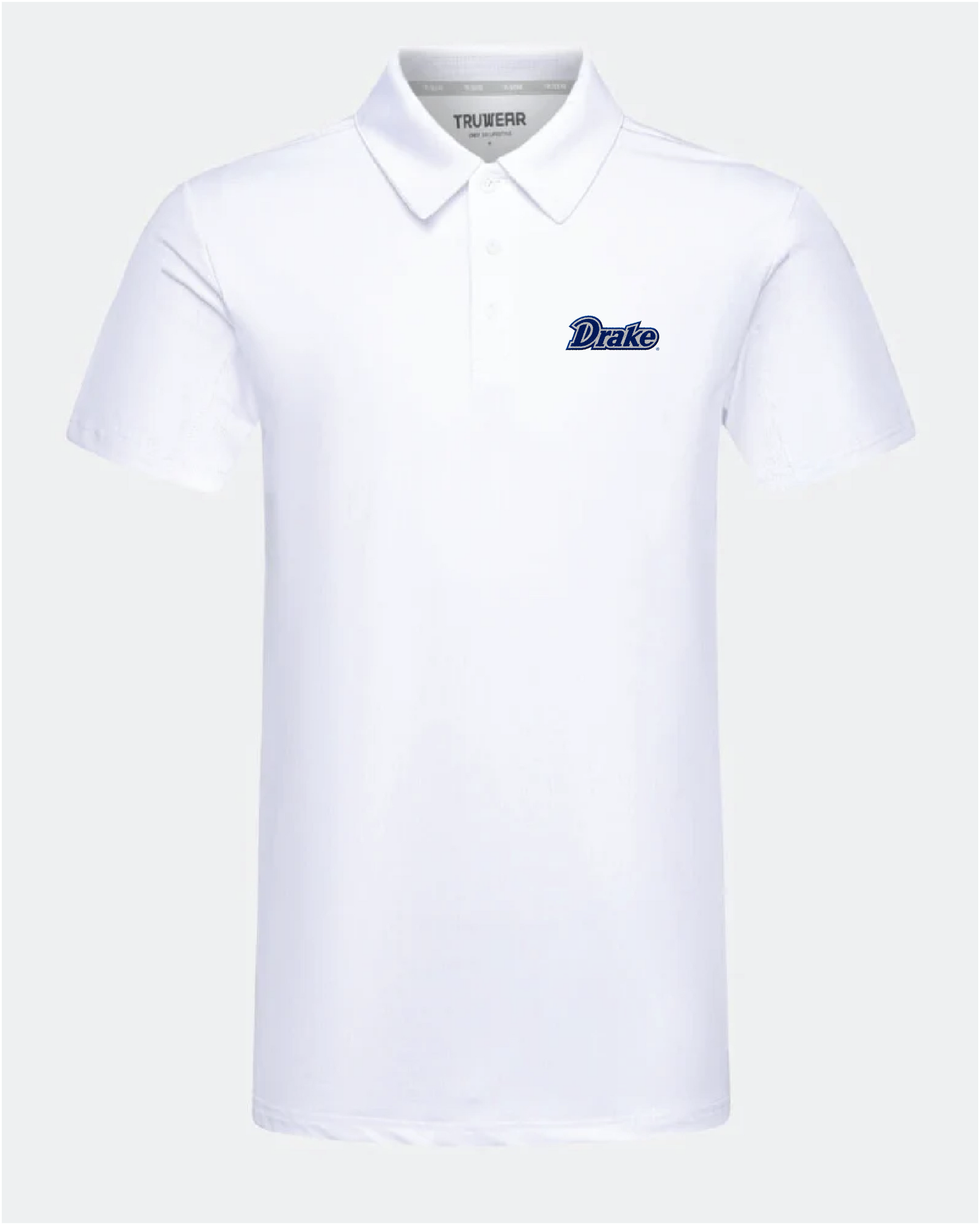 Drake Crest 2.0 White Polo