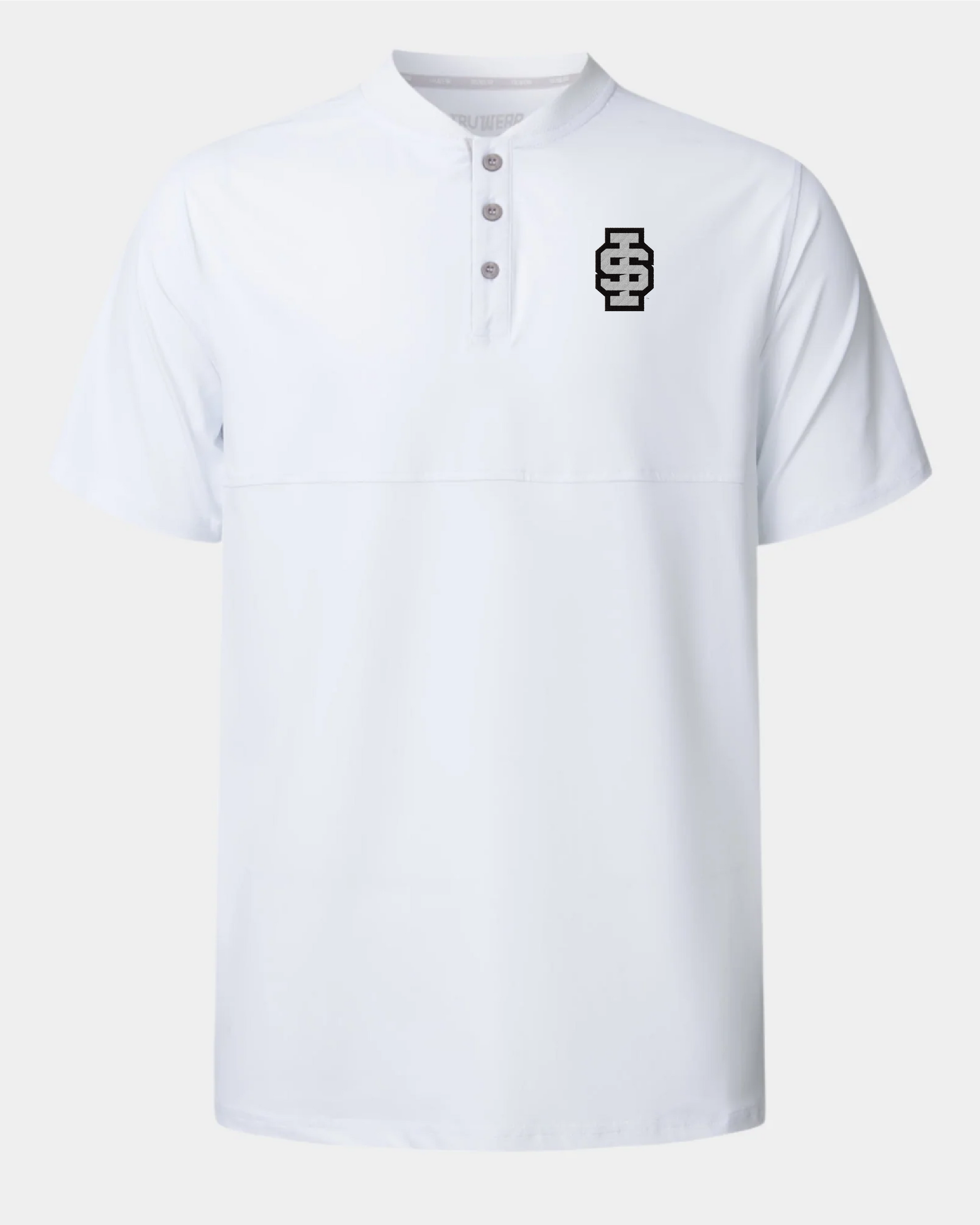 Idaho State Crown Blade Polo White
