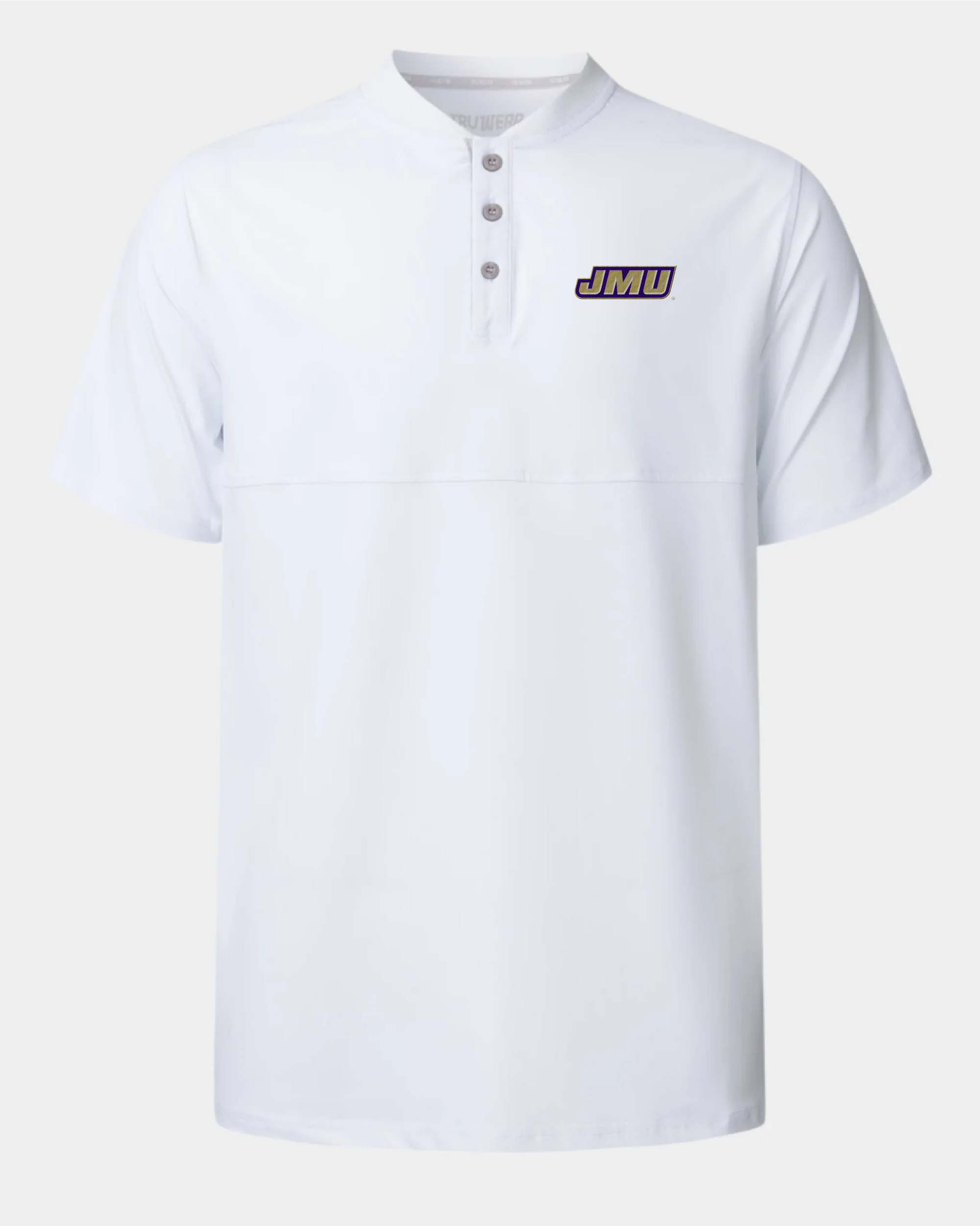 James Madison Crown Blade Polo White