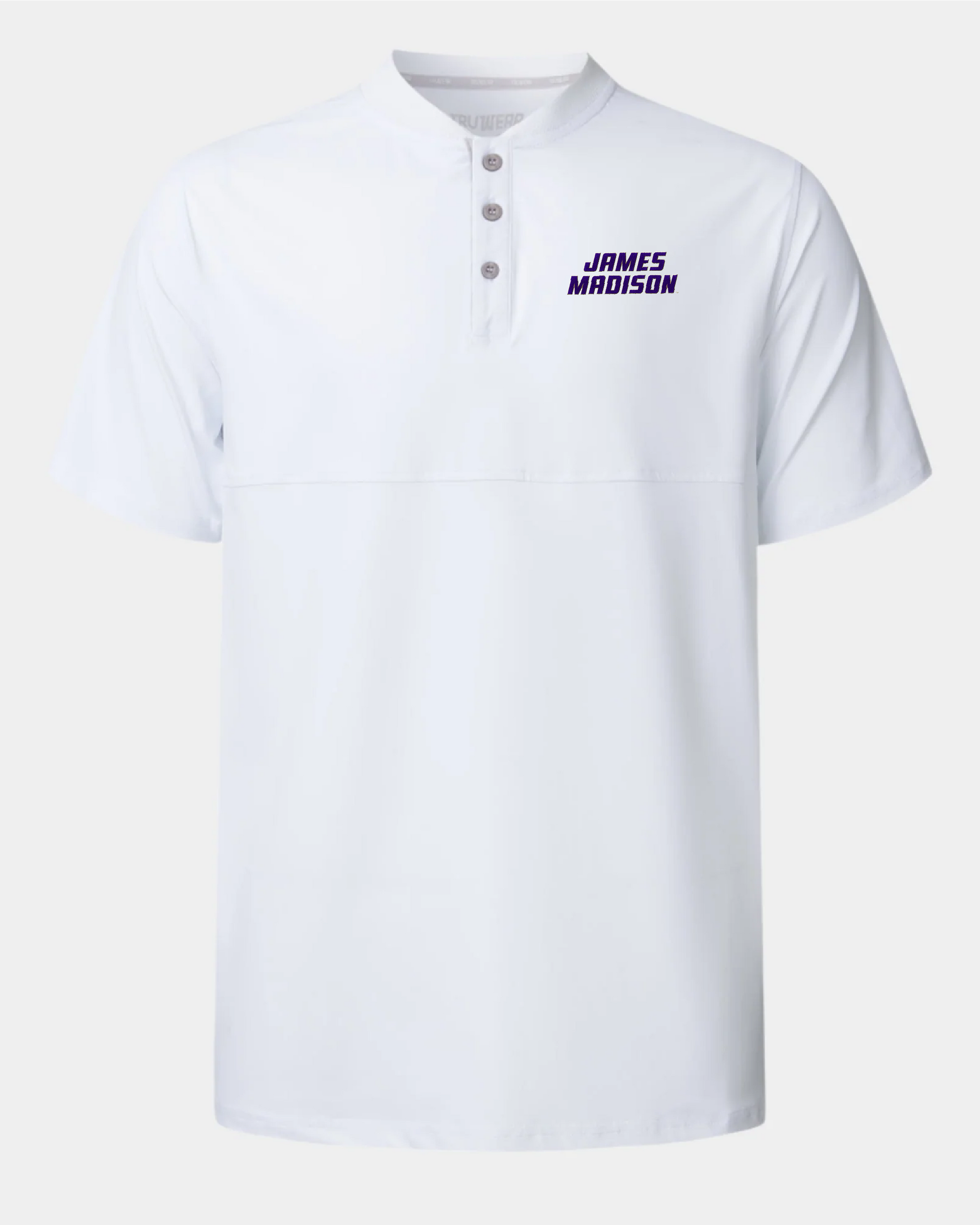 James Madison Crown Blade Polo White
