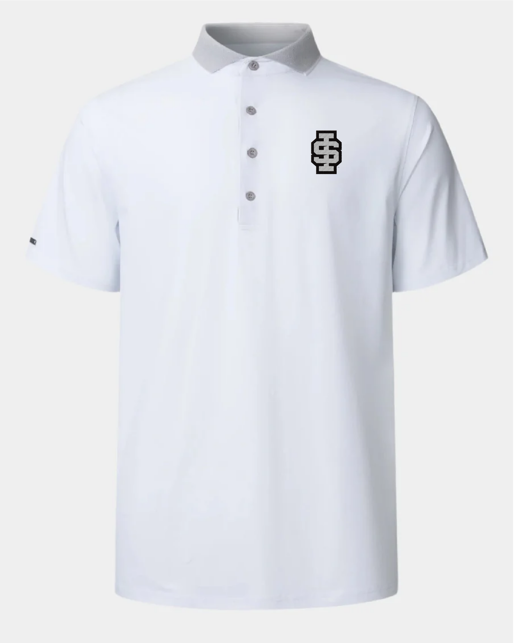 Idaho State Monarch Polo White