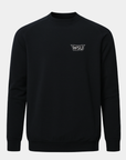 Weber State University Meridian Black Crewneck