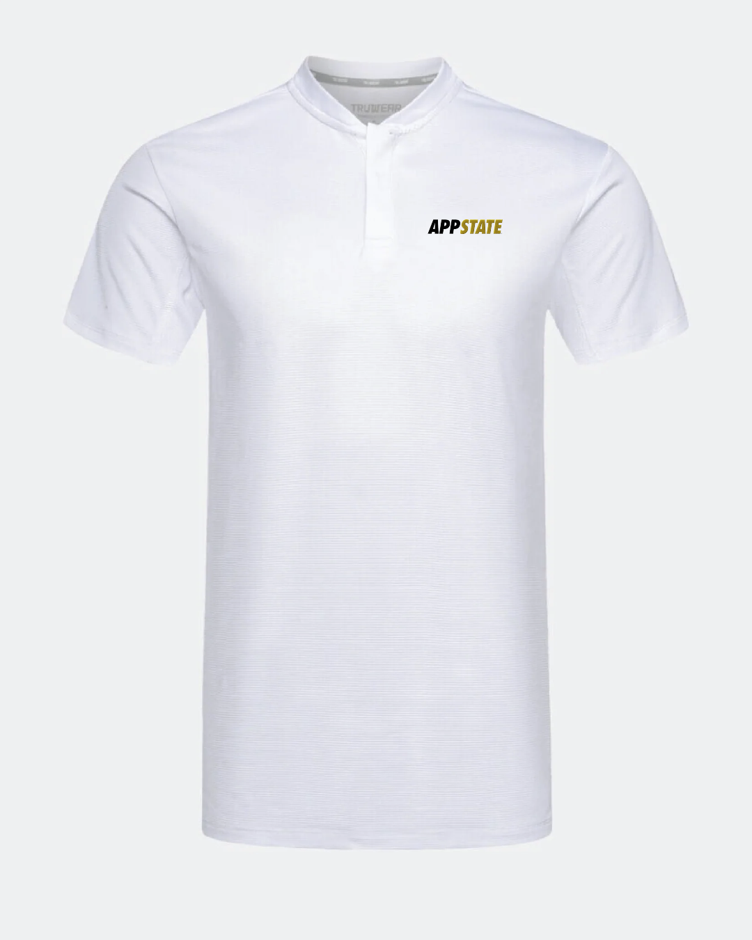 App State Pinnacle 2.0 White Polo