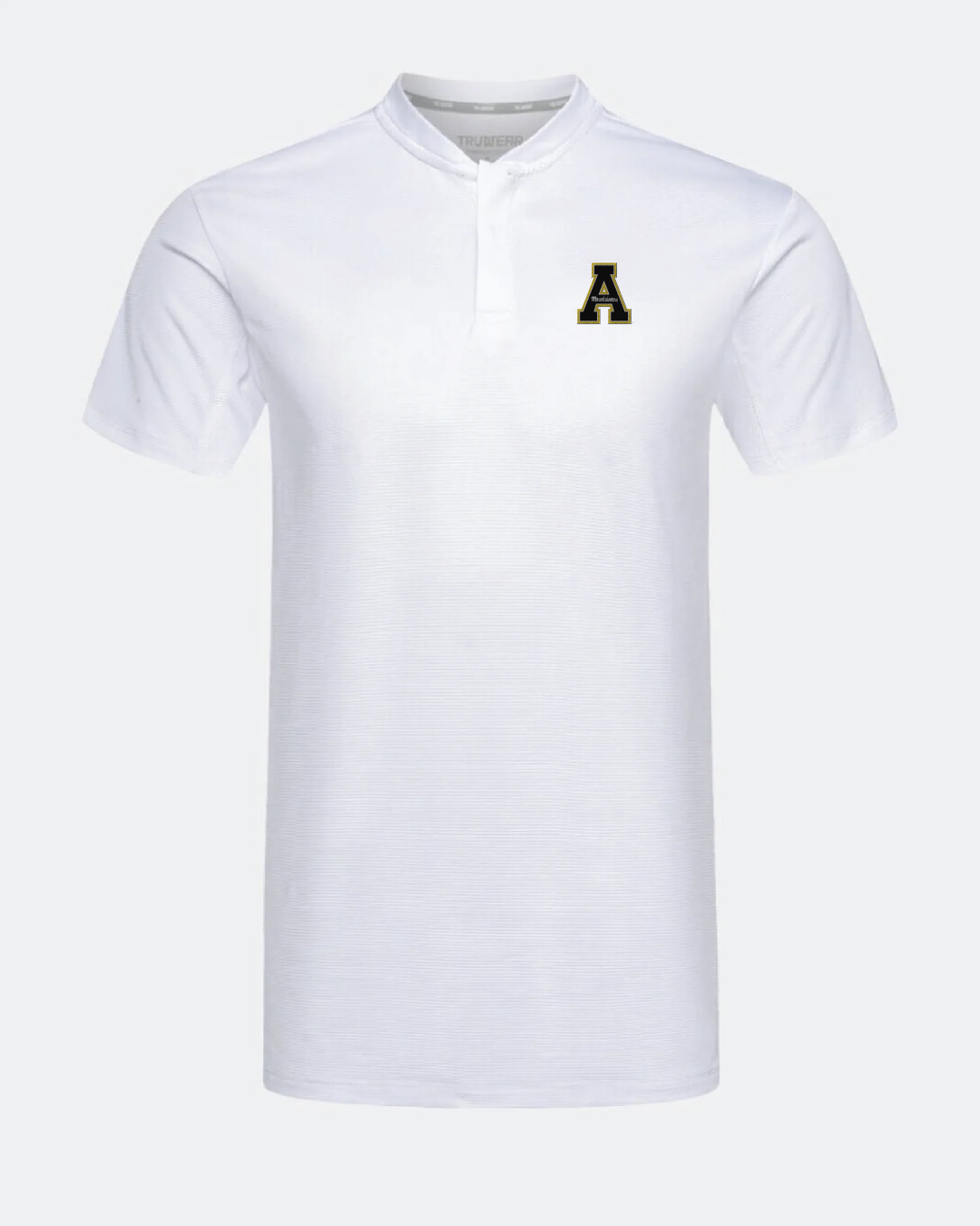 App State Pinnacle 2.0 White Polo