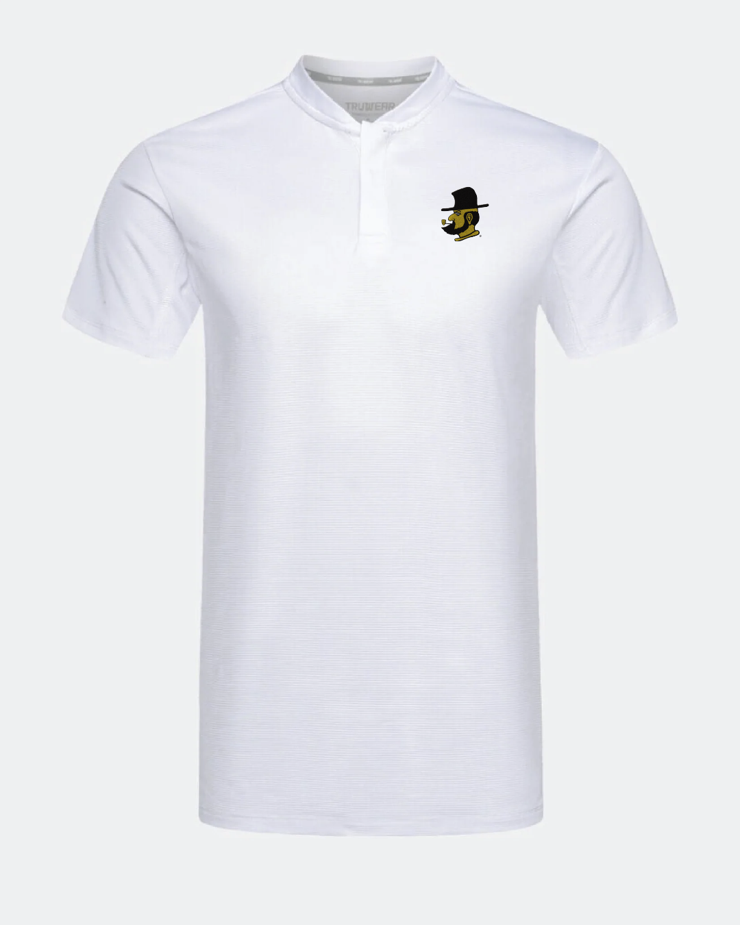 App State Pinnacle 2.0 White Polo
