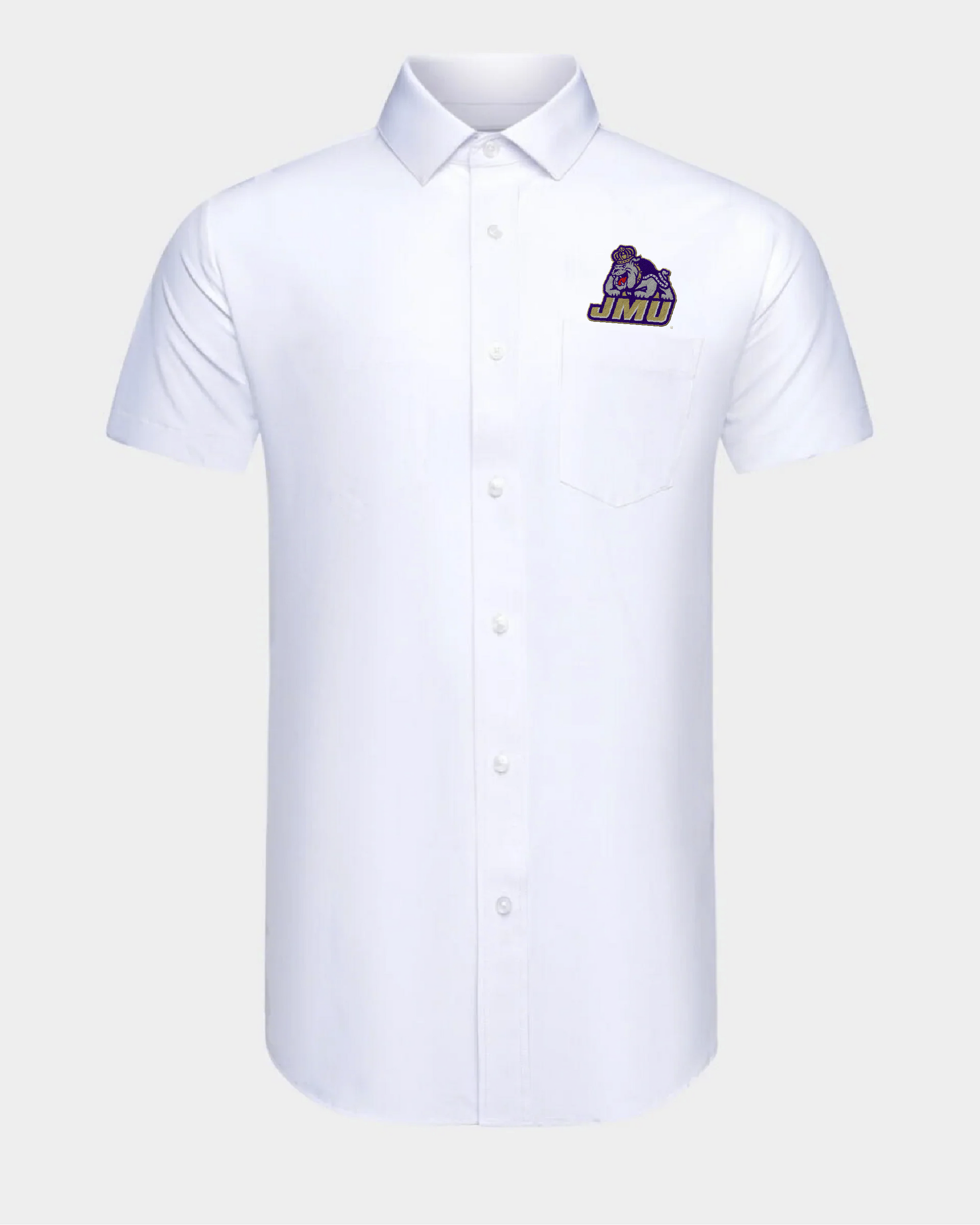 James Madison Phenom Classic White Short Sleeve Dress Shirt