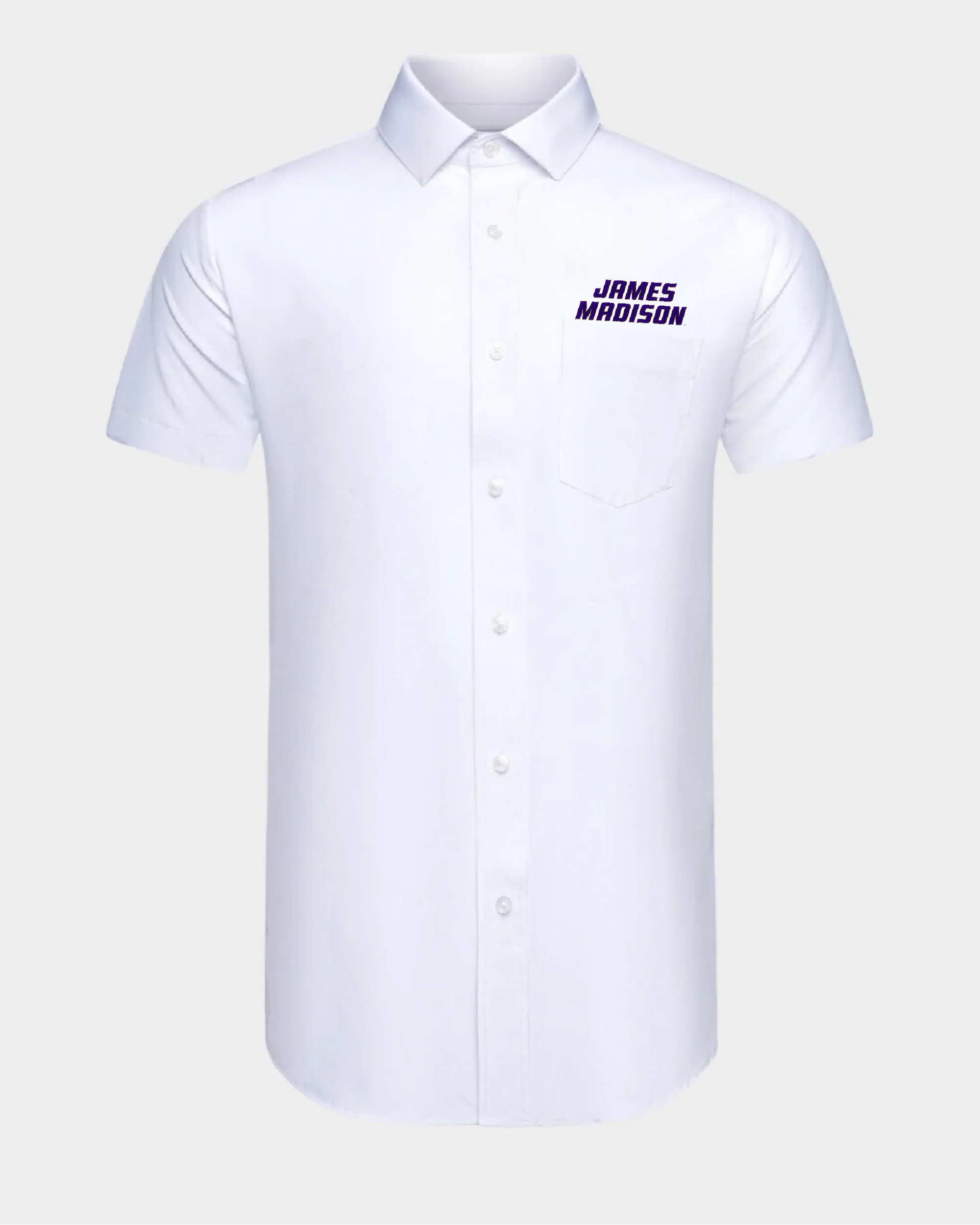 James Madison Phenom Classic White Short Sleeve Dress Shirt